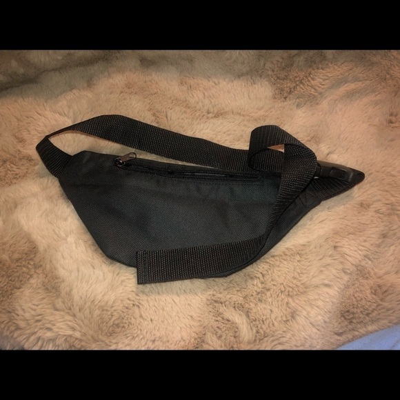 TWEED Canna Company Black White Print Fanny Pack Waist Bag Small Adjust Strap - Picture 2 of 5